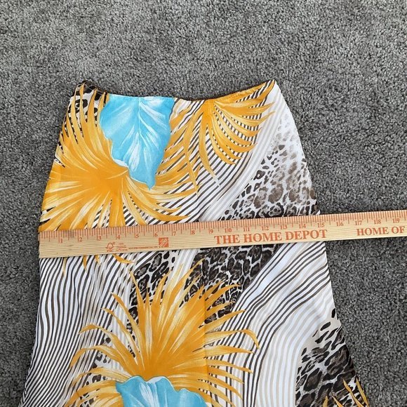 Lorena Conti Paris Women’s Long Skirt 21’ Waist Boho Native Hippy Small Vicose - Picture 3 of 7